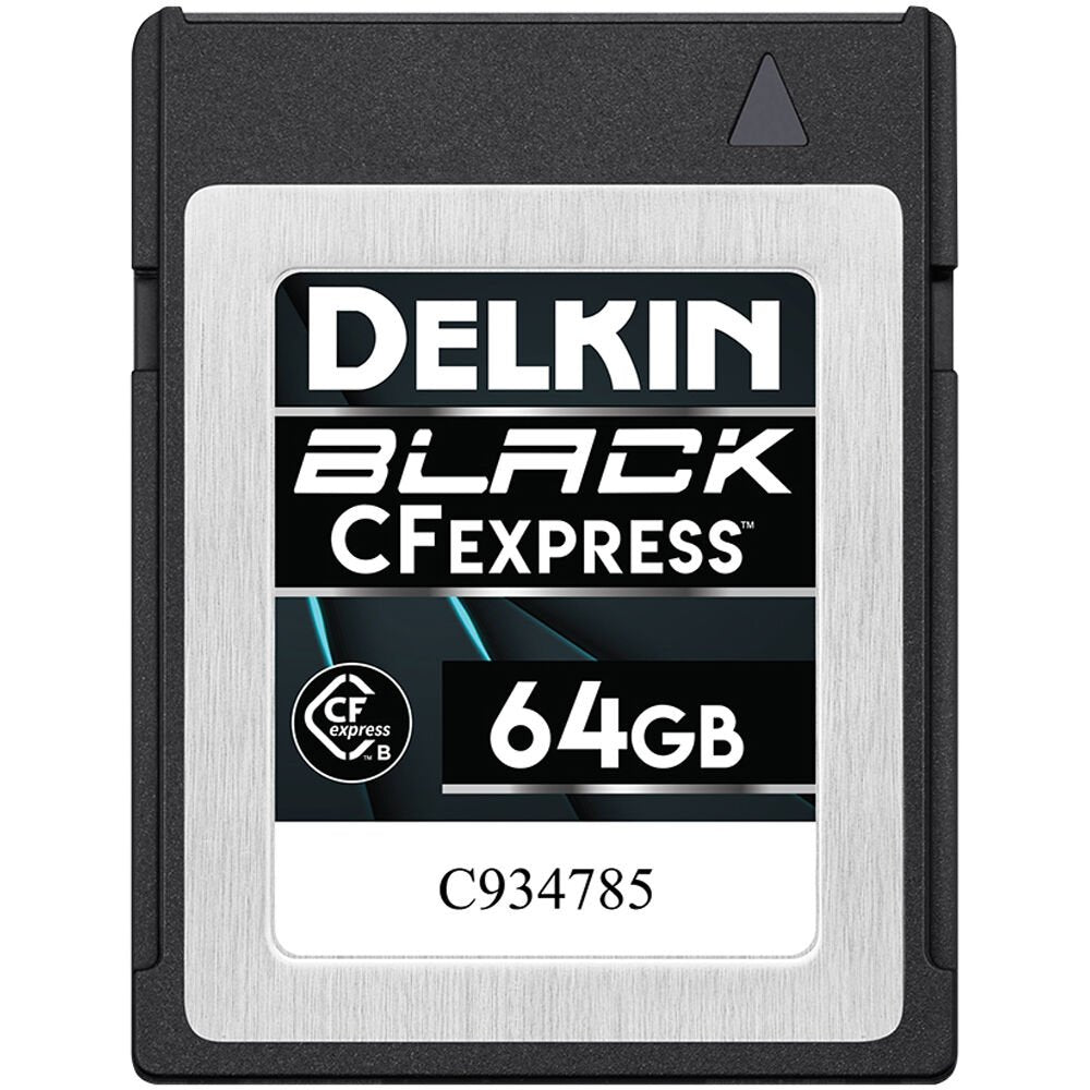 Delkin Devices 64GB BLACK CFexpress Type B Memory Card - cambuy-lives Delkin Devices 64GB BLACK CFexpress Type B Memory Card - cambuy-lives